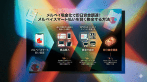 メルペイ現金化で即日資金調達！メルペイスマート払いを賢く換金する方法